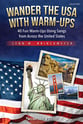 Wander the USA with Warm-Ups Unison Book cover